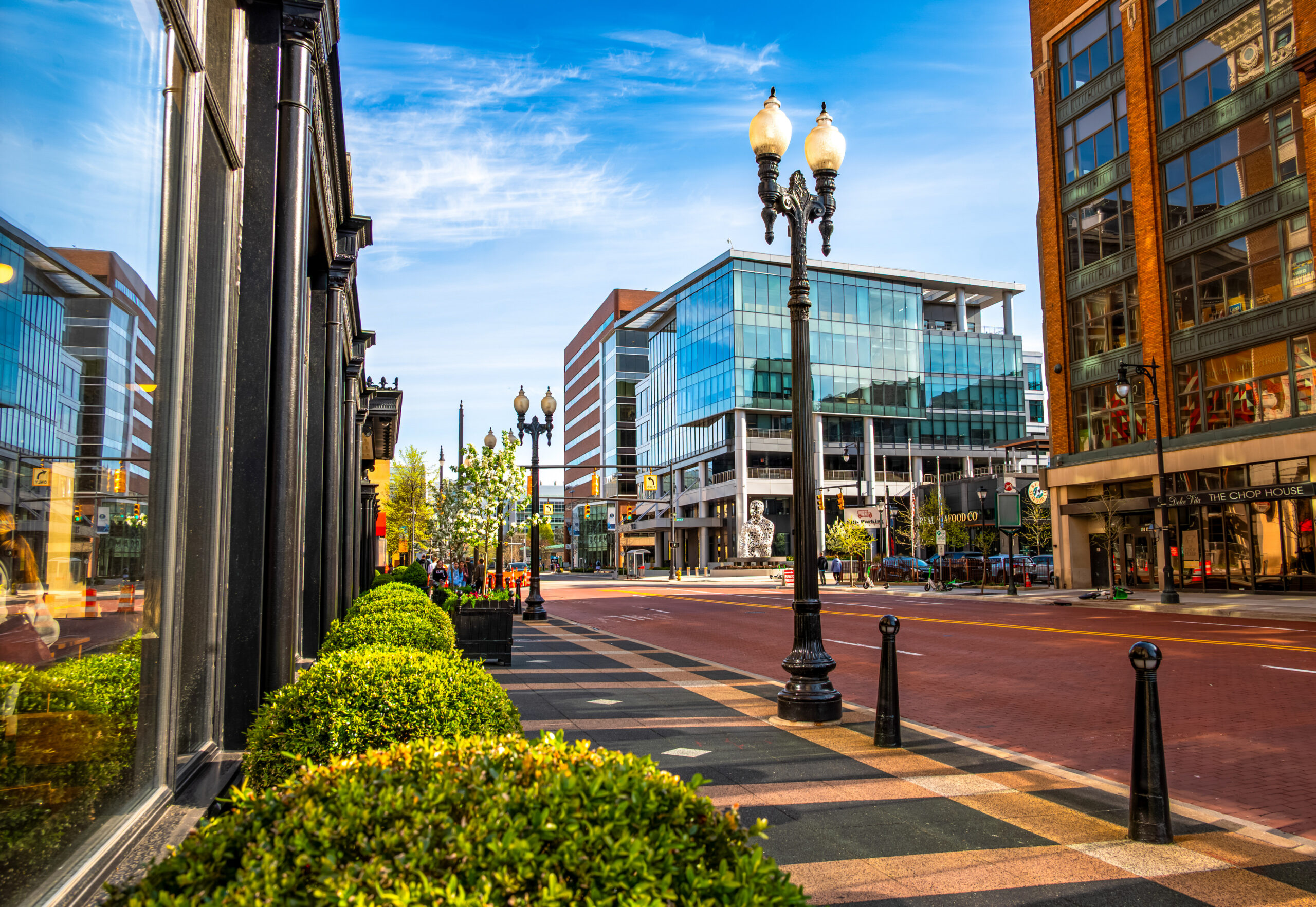 Grand Rapids spring scene